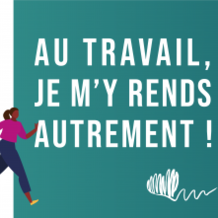 Au travail, on s'y rend autrement ! (Schiever - bannière interne)