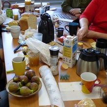 Petit déj pour fêter l'évènement