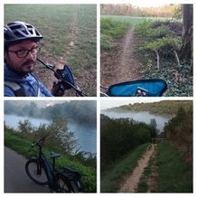 Les trajets en vélo permettent d'être plus dans la nature