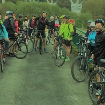 Tous à vélo avec le vélibus de l'HNFC (23 cyclistes au total!)