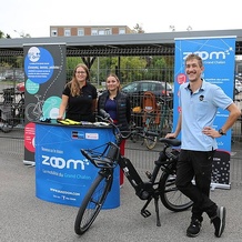 Journée vélo Merci l'espace Zoom