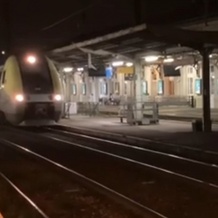 gare de chalon de bon matin
