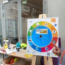 Avec la roue des questions on gagne à tous les coup en matière de sécurité routière !