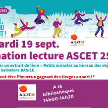 Emprunter un livre à la Bibliothèque ASCET 25 pour vos trajets en train c'est top !