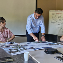 Atelier Fresque de la Mobilité à Montmorot