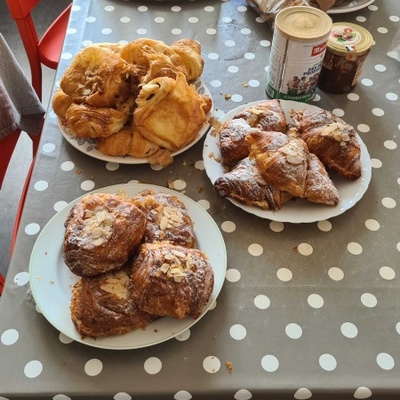 Croissants d'accueil