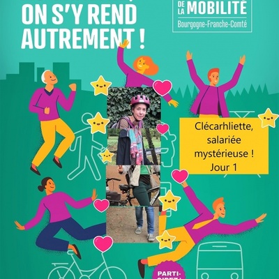 #Jour1 - salariée mystérieuse à pied et à vélo(s)