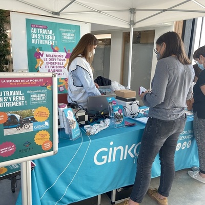 Besançon - stand GINKO 17/9