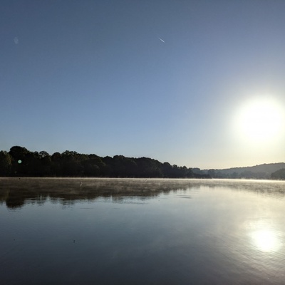 Etang le matin