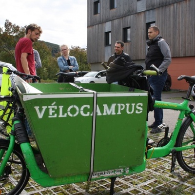 Merci à VELOCAMPUS pour le prêt du matériel !