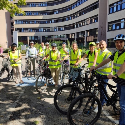 arrivée DREAL - sortie vélo du 14/9