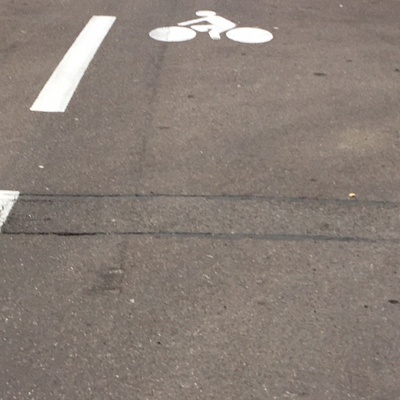 en direct depuis la bande cyclable