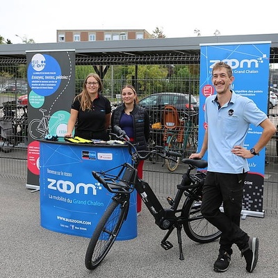 Journée vélo Merci l'espace Zoom