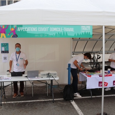 Stand Appli CoVoit' et SNCF
