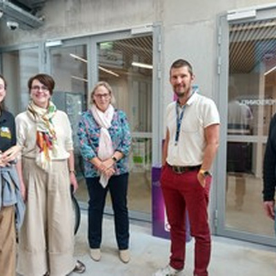 Les organisateurs de l'animation sécurité routière !