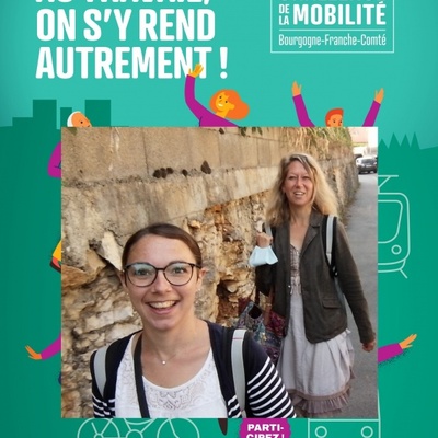 #préparation #motivation : pédibus des Dijonnaises prêtes pour le challenge !