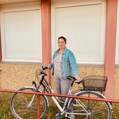 CF à vélo
