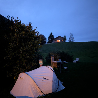 Bivouac à la Maison du Parc pour éviter 1 AR domicile-travail