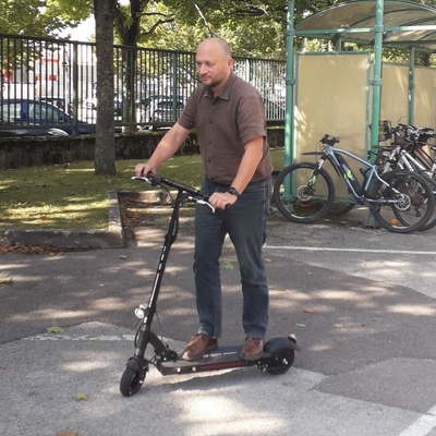 Voltaire - essai trottinette électrique 21/9