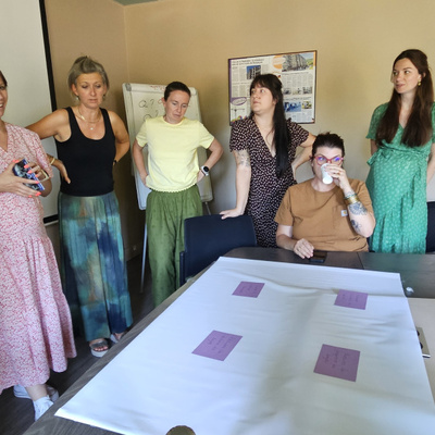 Atelier Fresque de la Mobilité à Montmorot