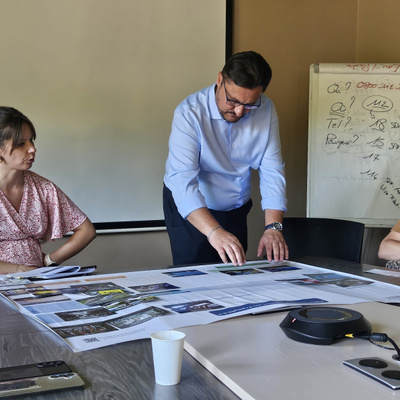 Atelier Fresque de la Mobilité à Montmorot