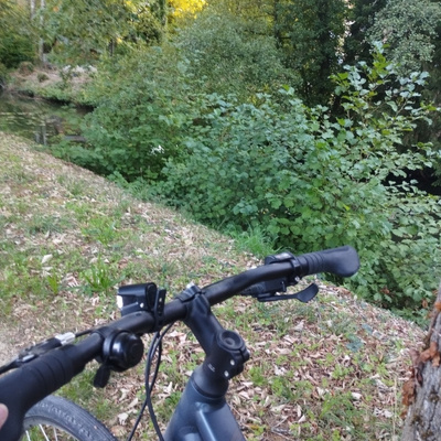 En vélo classique ...