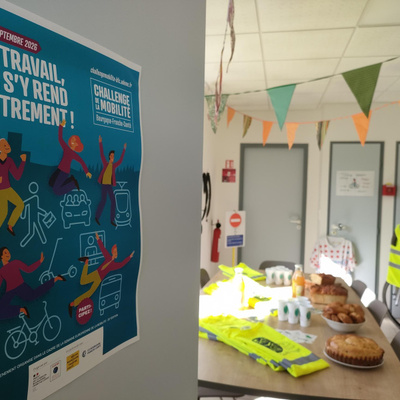 Accueil café mobilités. Crédit : Océane Vincent