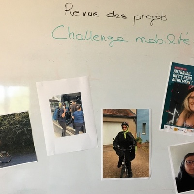 Dans notre revue des projets : le challenge mobilité !
