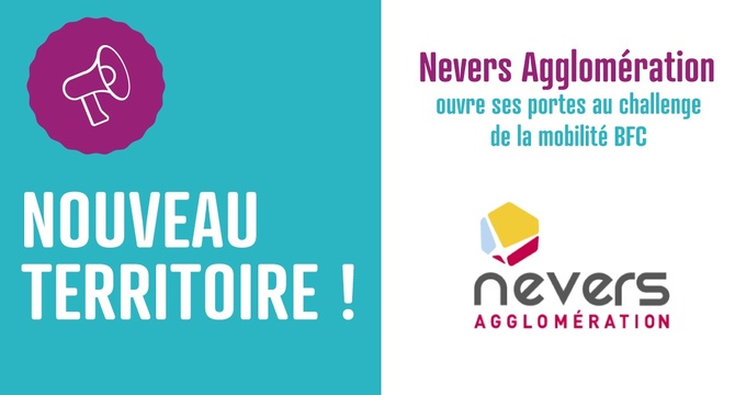 Nevers Agglomération : nouveau territoire partenaire du challenge !