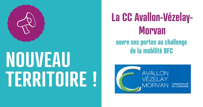 Nouveau territoire partenaire du challenge : la CC Avallon-Vézelay-Morvan