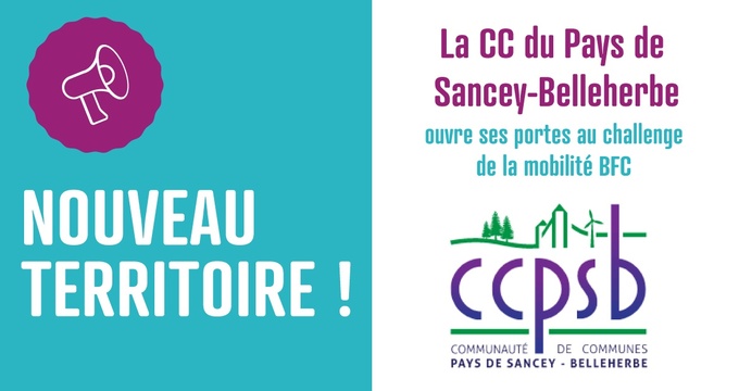 Nouveau territoire partenaire du challenge : la CC du Pays de Sancey et Belleherbe