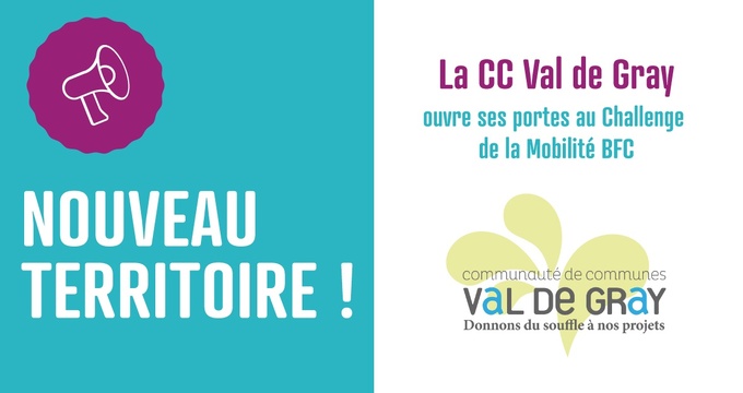 La CC Val de Gray s'engage à nouveau !