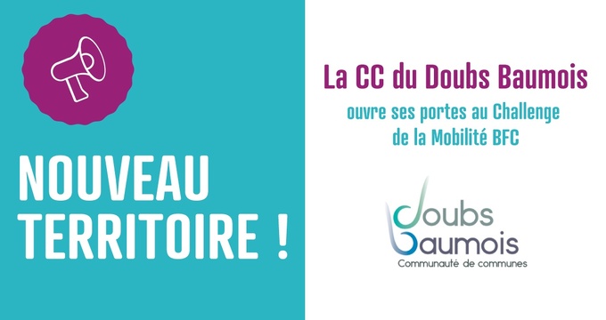 La CC Doubs Baumois s'engage à nouveau !