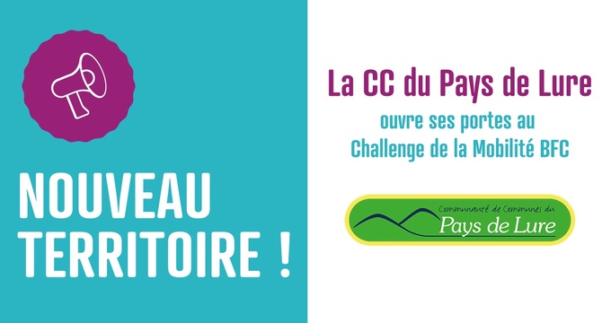 La CC Pays de Lure s'engage à nouveau !