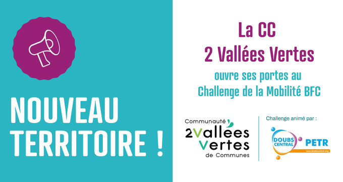 La CC2VV s'engage à nouveau aux côtés du PETR du Doubs Central !