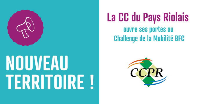 La CC du Pays Riolais s'engage pour la première fois !