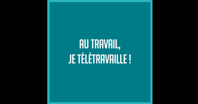 On teste le télétravail !