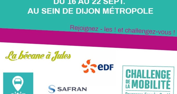 La Bécane à Jules, Citiz BFC, EDF BFC et Safran inscrits sur le territoire de Dijon Métropole !